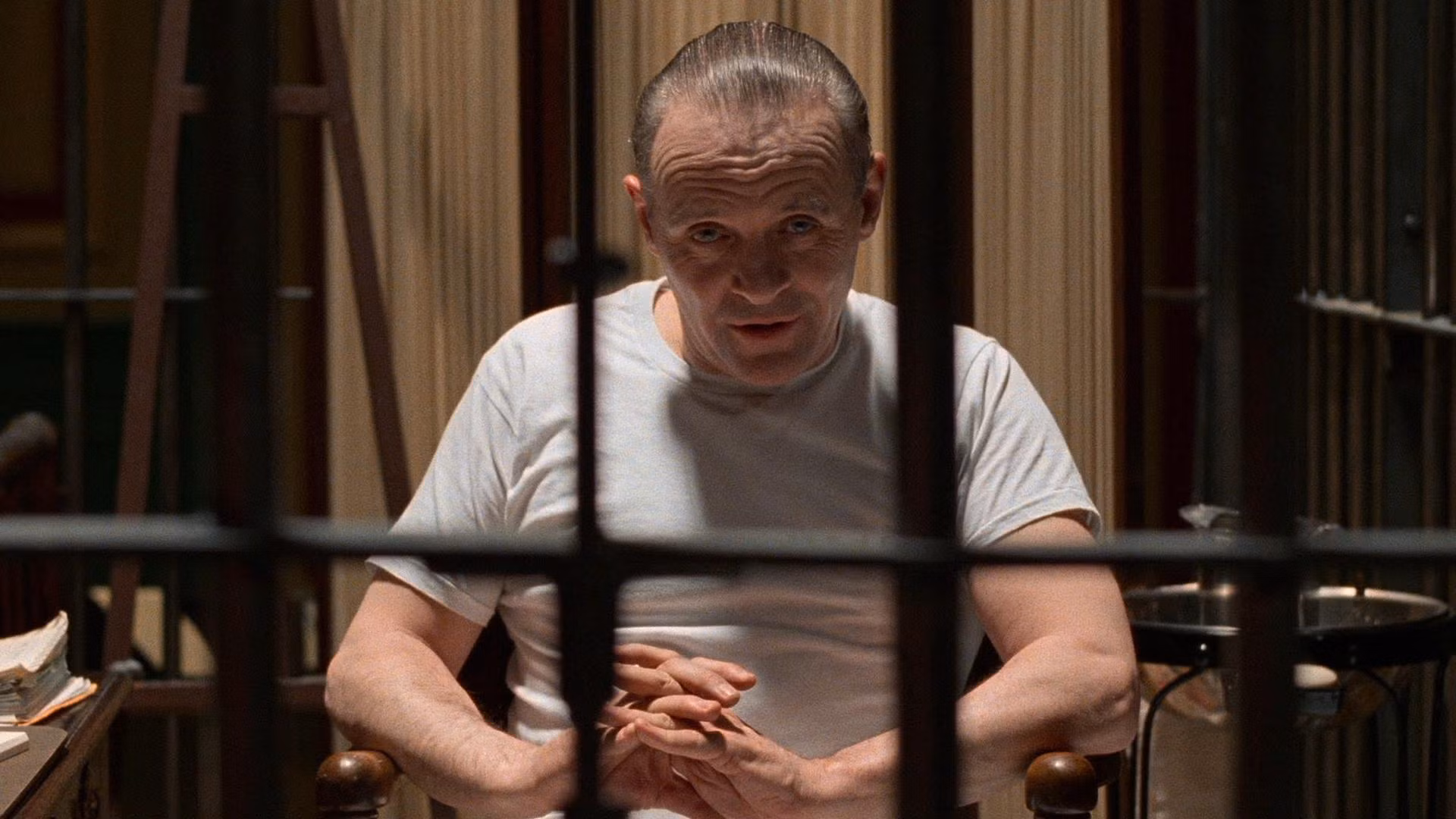 Silence of the Lambs (1991) - Hannibal Lecter's hiss (Anthony Hopkins)
