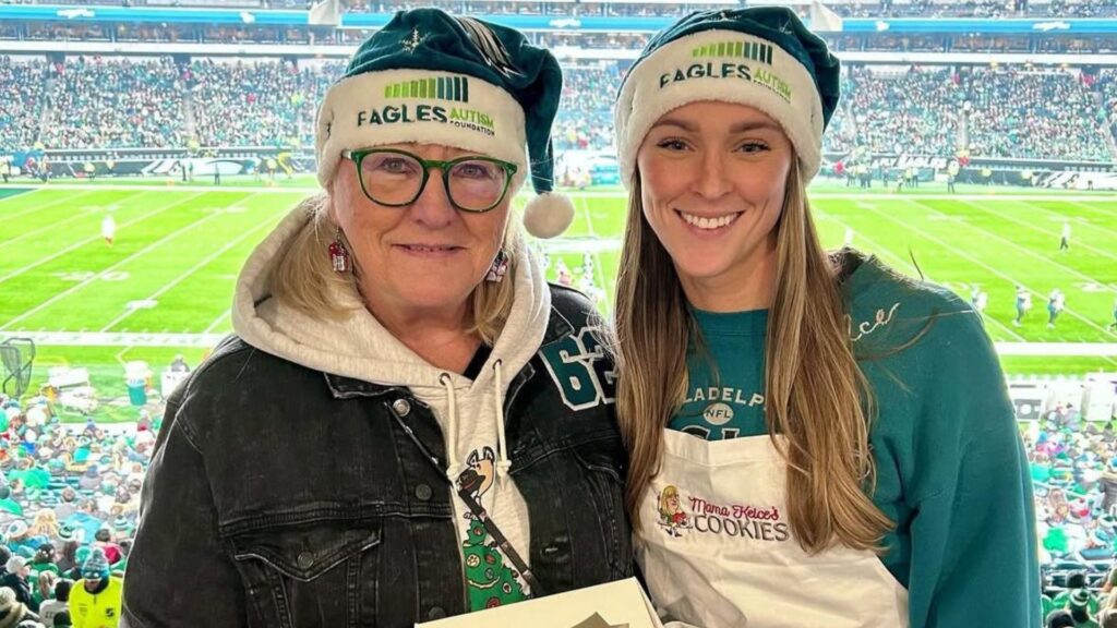 Donna Kelce and Kylie Kelce 