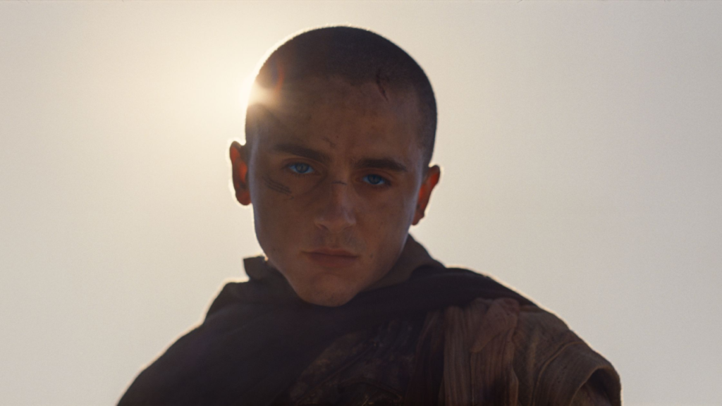 Timothee in 'Dune Part Three' (Image: Warner Bros)
