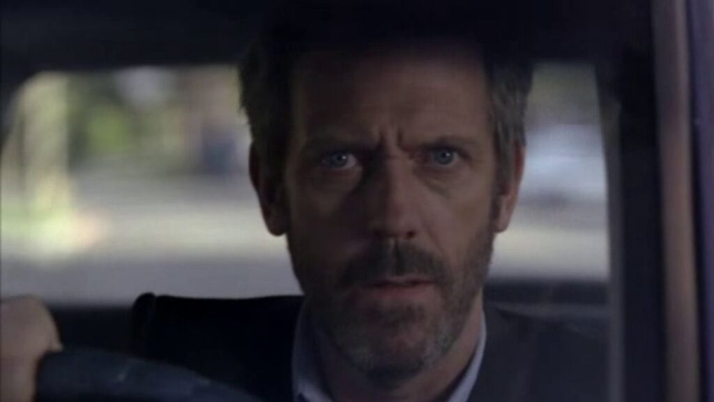 Driving His Car Into Cuddy’s House