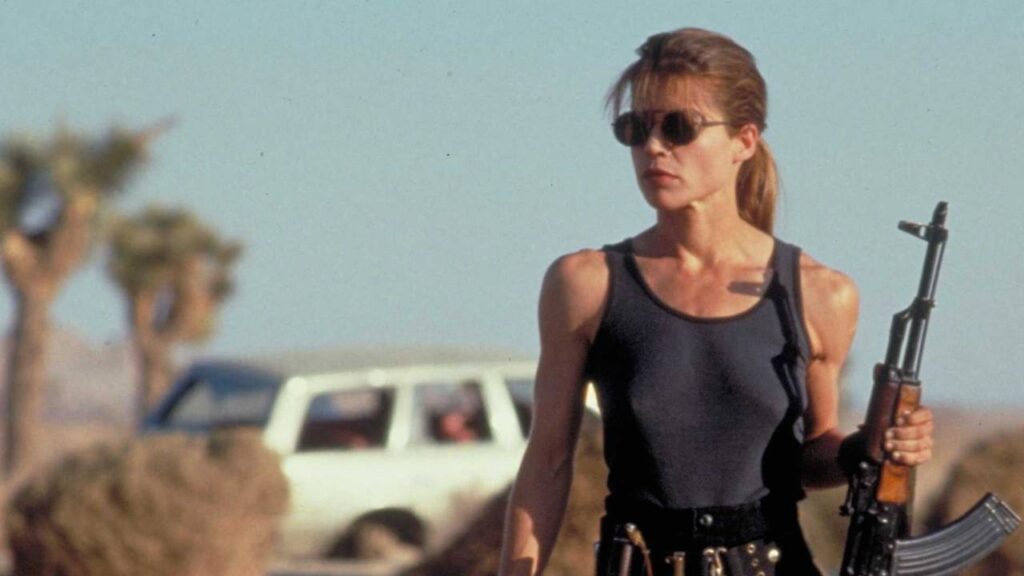 Sarah Connor in Terminator 1991 