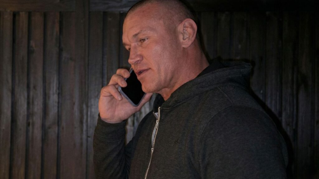 Randy Orton received a mystery call during his segment on RAW