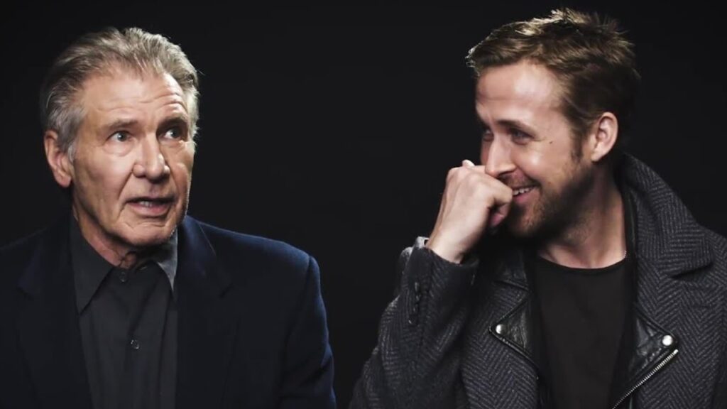 Ryan Gosling and Harrison Ford (Image: Wired)