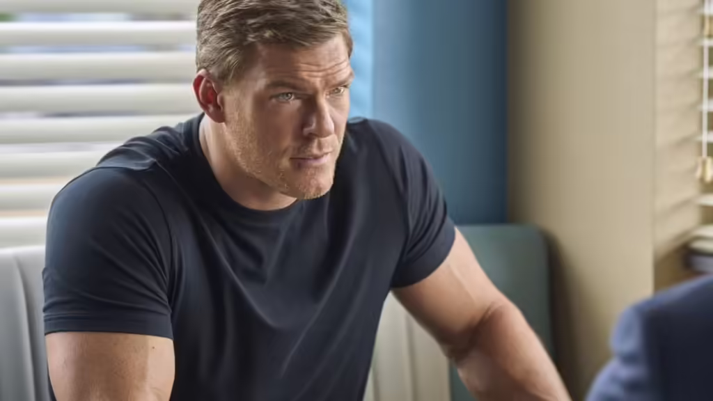 Alan Ritchson in 'Reacher' (Image: Prime Video)