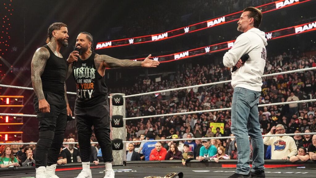 The Usos and CM Punk