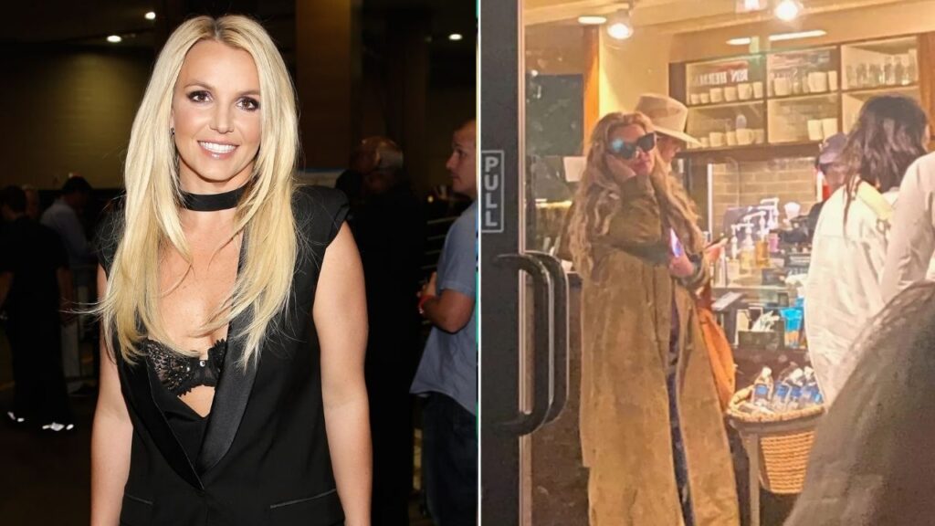 Britney Spears was spotted in Malibu