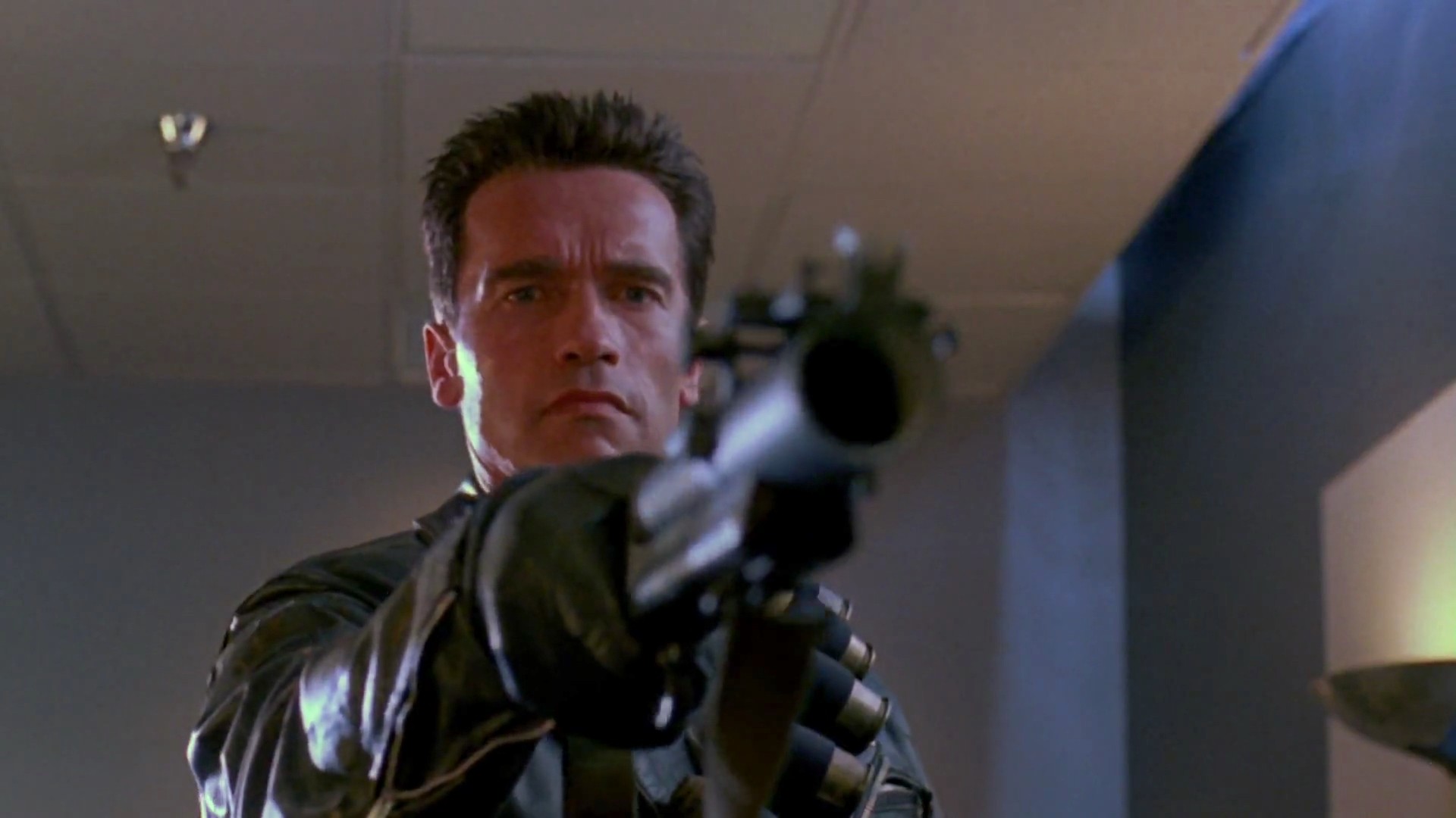 The T-800 Terminator (Terminator series, played by Arnold Schwarzenegger)