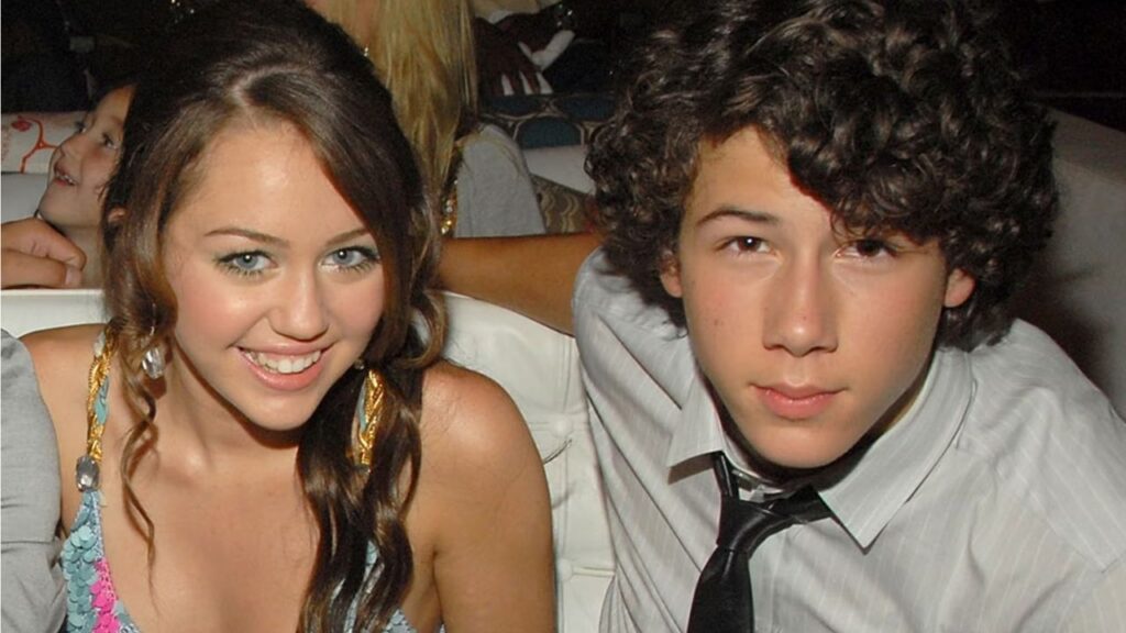 Nick Jonas and Miley Cyrus