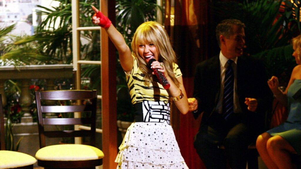 Miley Cyrus as Hannah Montana (Image: Disney)