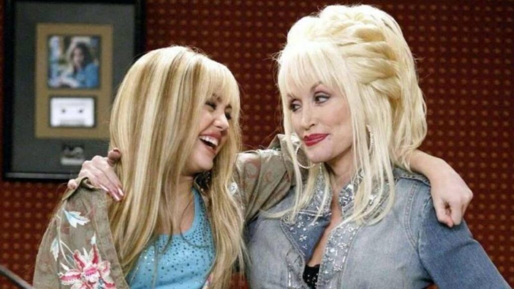 Dolly Parton And Miley Cyrus