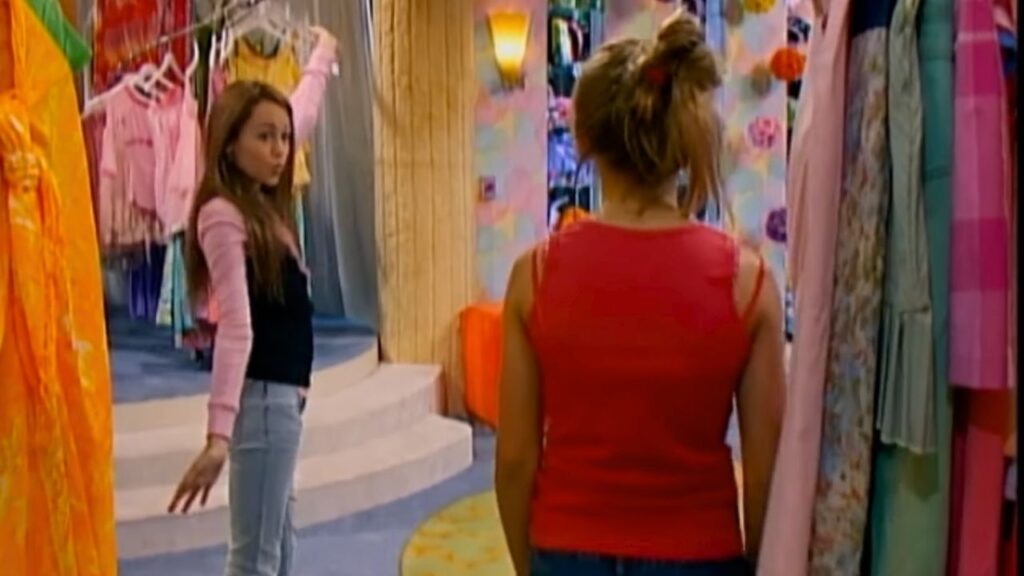Hannah's Closet in Hannah Montana