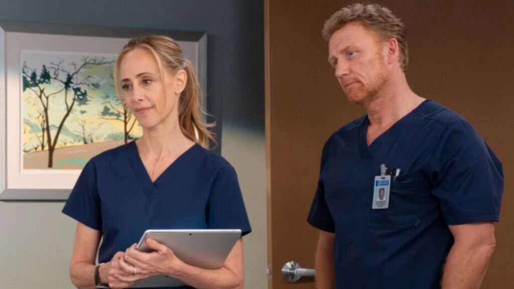 Teddy and Owen in 'Grey's Anatomy'