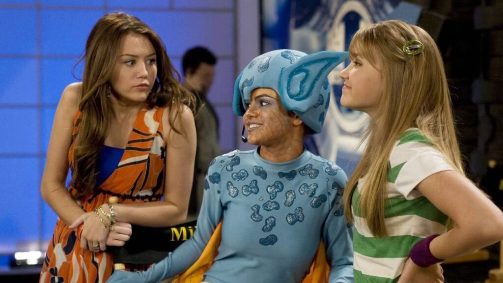 Selena Gomez on Hannah Montana