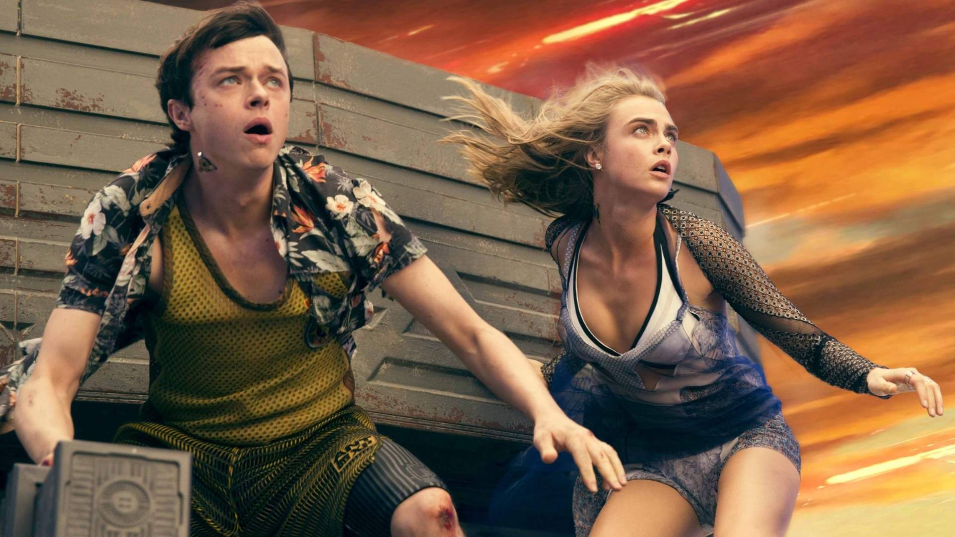 Valerian and Laureline in Valerian and the City of a Thousand Planets (2017)