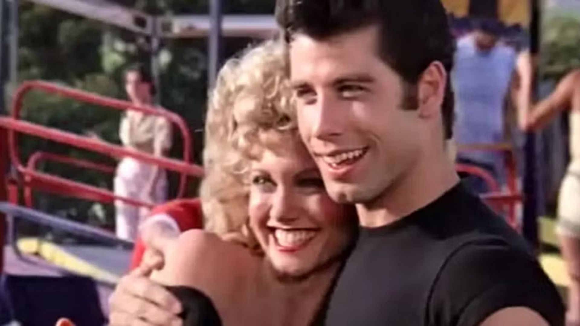 Sandy and Danny in Grease (1978)