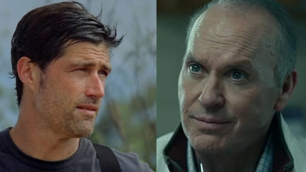 Jack in Lost and Michael Keaton in Knox Goes Away