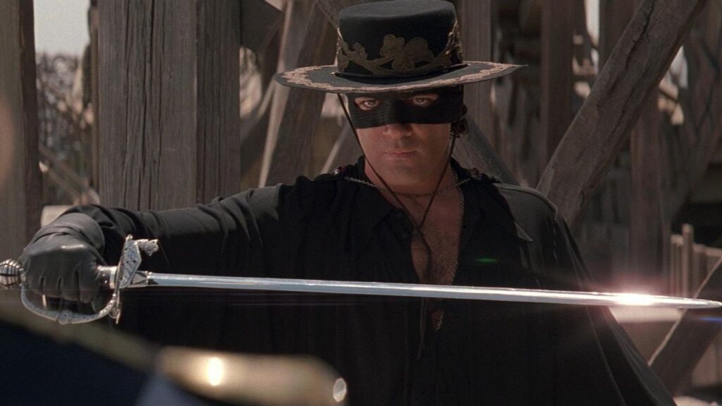 Antonio Banderas in The Mask of Zorro (Image: TriStar Pictures)