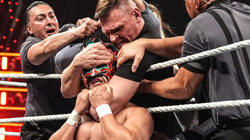 Gunther had a rivalry with Dragon Lee in February