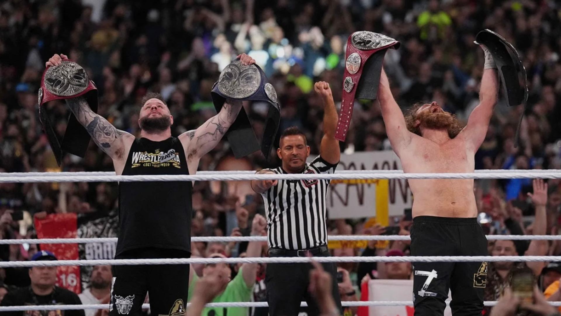 6.⁠ ⁠Sami Zayn and Kevin Owens Triumph Together (WrestleMania 39)