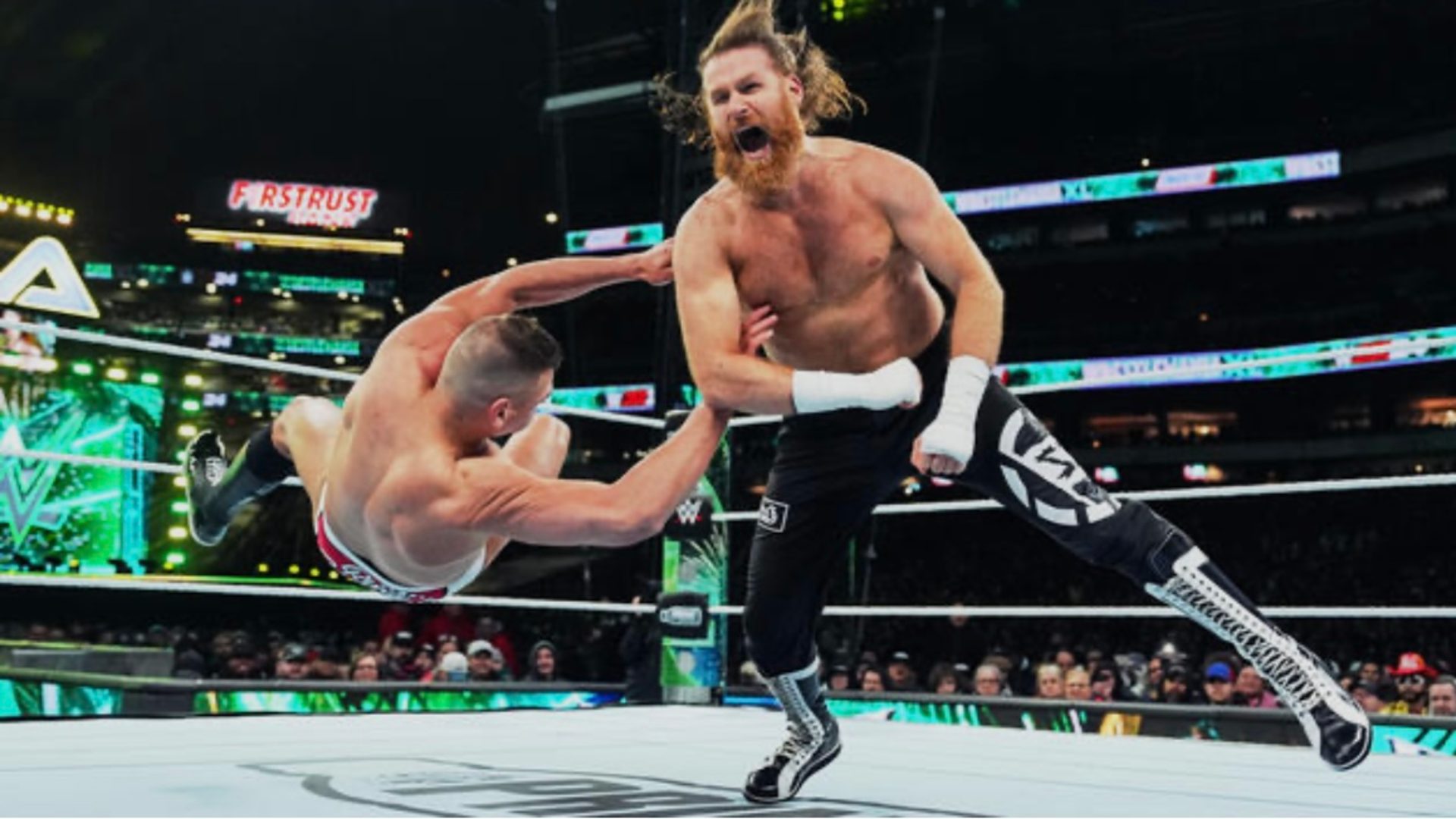 7.⁠ ⁠Sami Zayn Ends Gunther’s Historic Reign (WrestleMania 40)