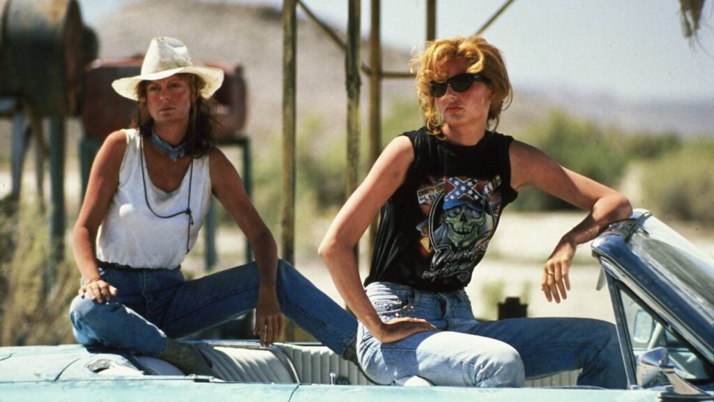 Thelma and Louise in Thelma & Louise (Image: MGM-Pathé Communications)
