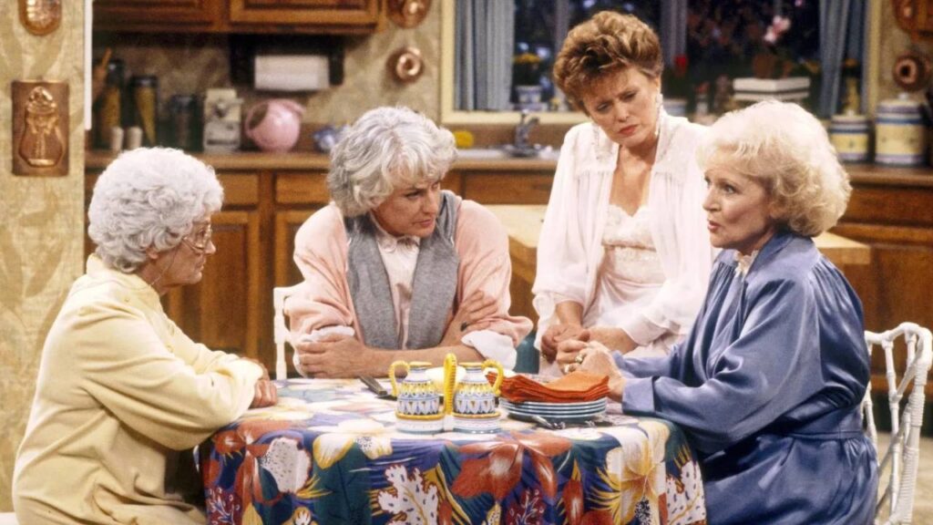 Sophie, Blanche, Rose and Dorothy in The Golden Girls (Image: NBC)