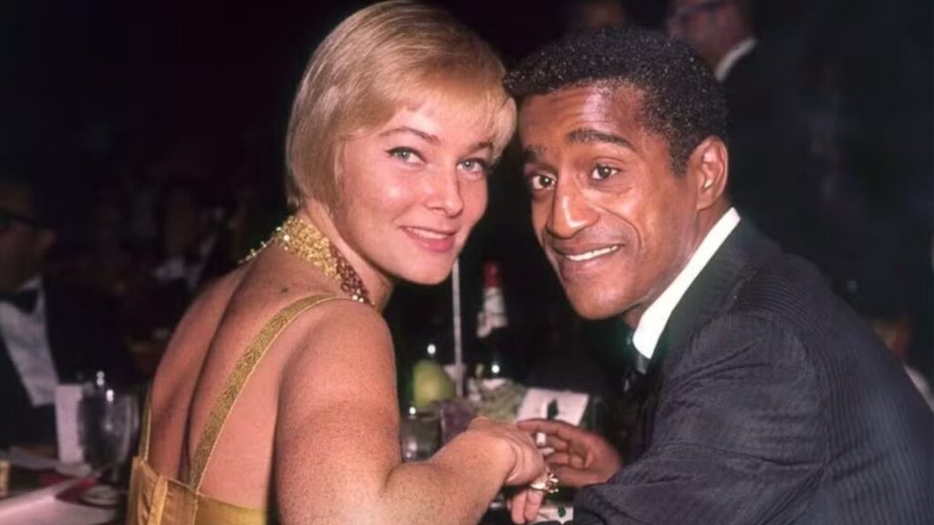 Kim Novak and Sammy Davis Jr.