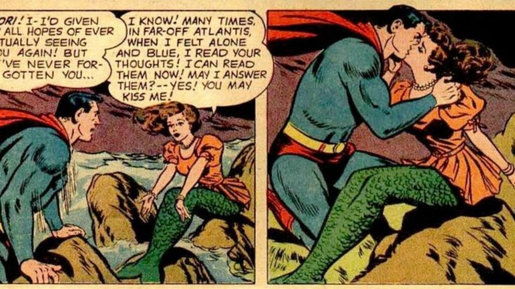 Lori Lemaris and Superman (DC Comics)