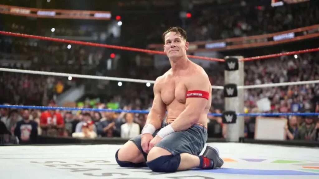 John Cena's last appearance was his final match against Gunther in December