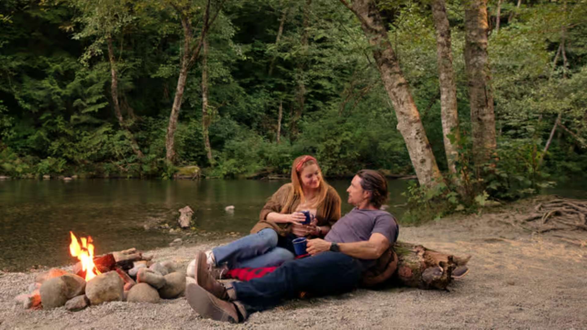 The settings for 'Virgin River' are inspired by the author's upbringing