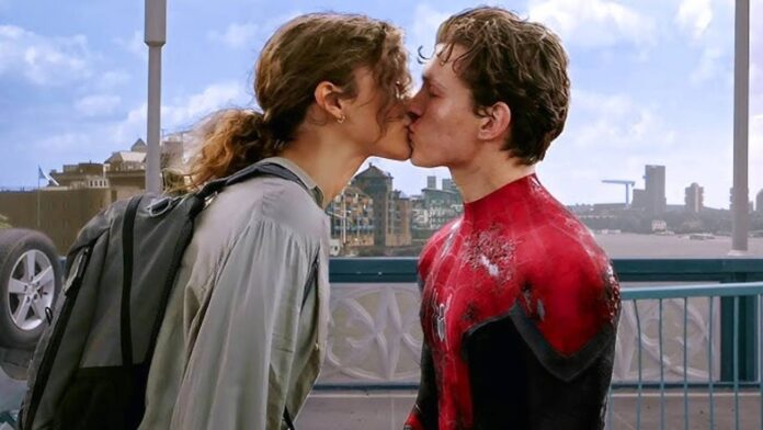 Tom Holland and Zendaya in 'Spider-Man: Far From Home'
