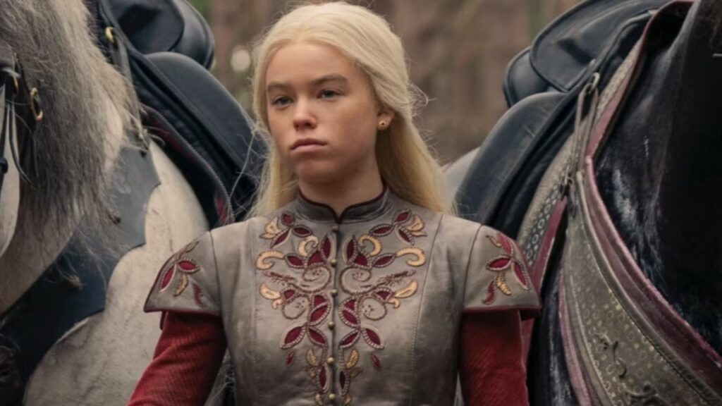 Milly Alcock as Princess Rhaenyra Tagrayen in 'House of the Dragon' (Image: HBO Max)