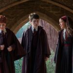 Harry, Hermione and Ron in the Harry Potter show (Image: HBO)