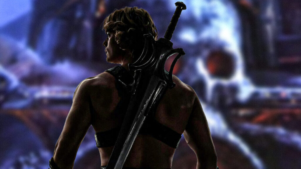 Nicholas Galitzine stars as He-Man in Masters of the Universe (Image: Amazon MGM)