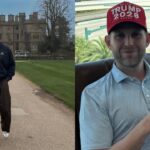 Tristan Thompson and Eric Trump