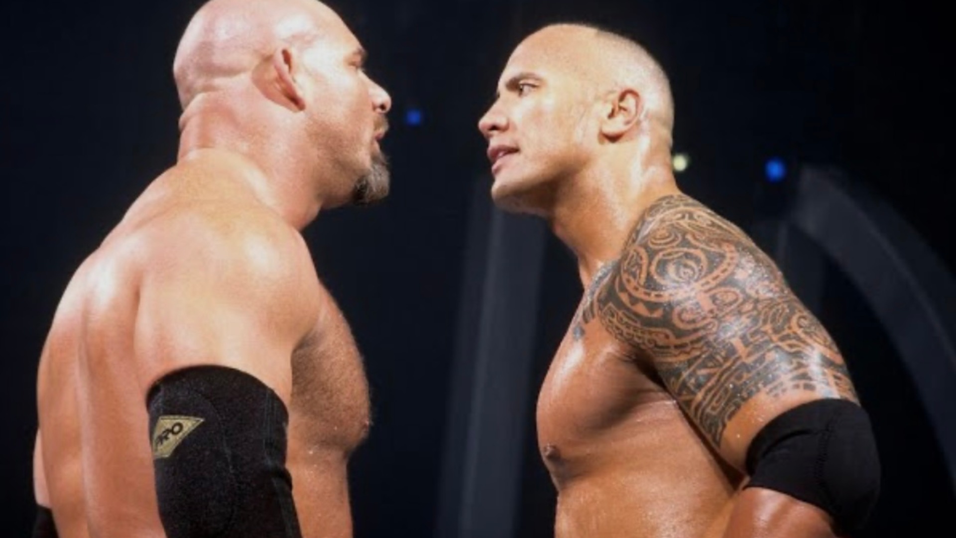 7.⁠ ⁠Goldberg Shocks The Rock (2003)