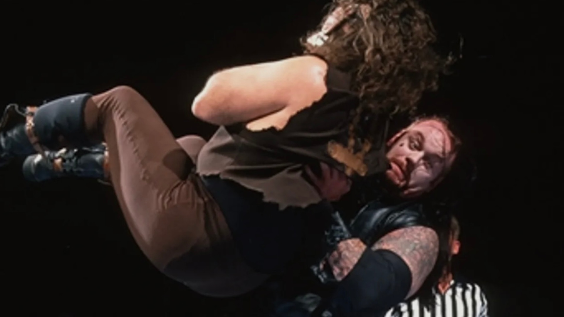 9.⁠ ⁠Mankind Debuts and Targets The Undertaker (1996)