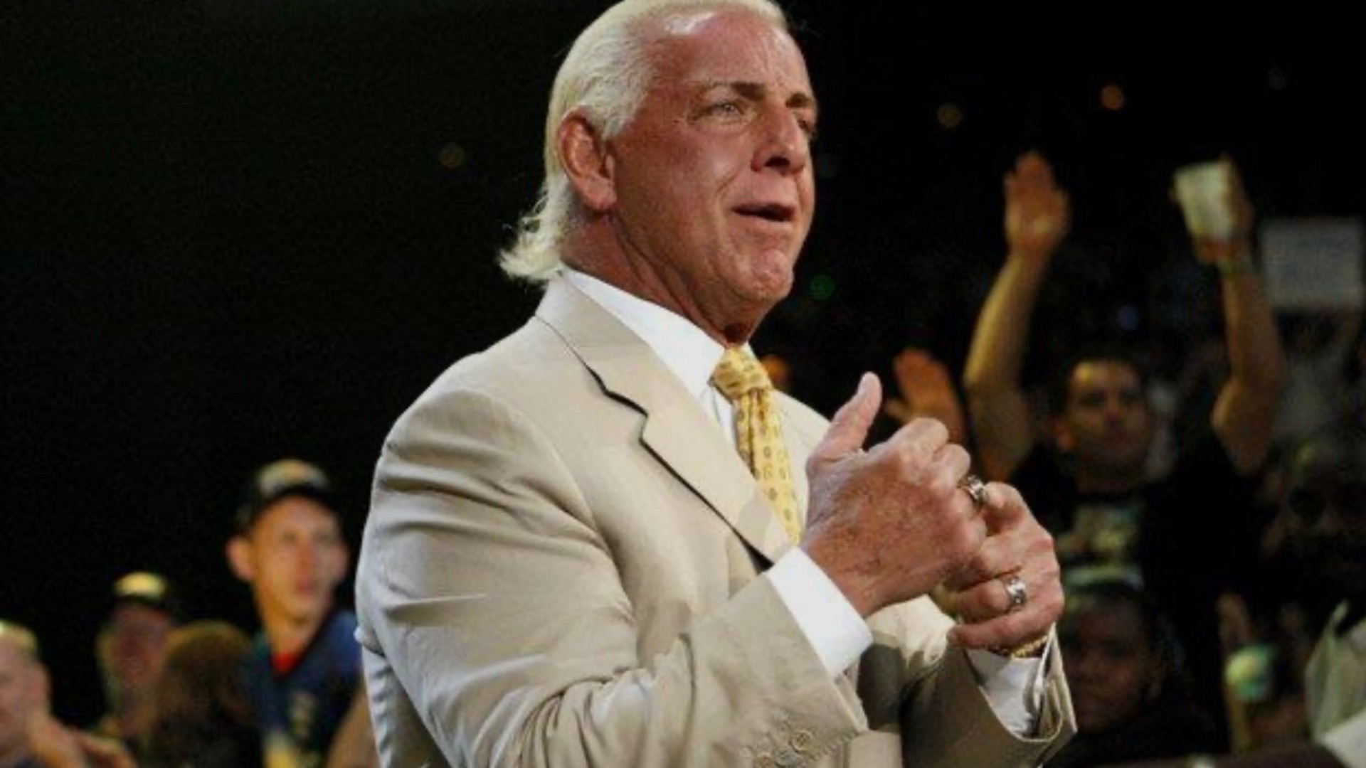 1.⁠ ⁠Ric Flair’s Emotional Farewell Ceremony (2008)
