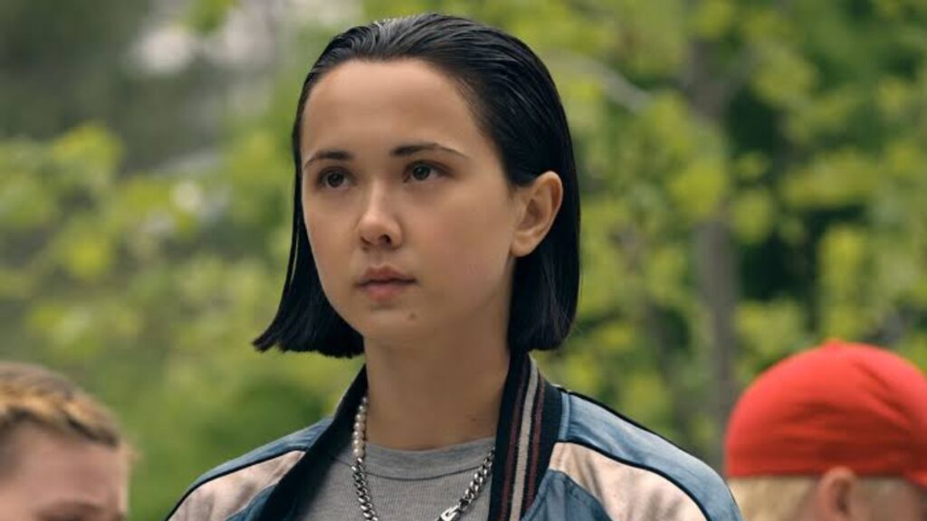 Jordan in 'The Boys' (Image: Amazon) 