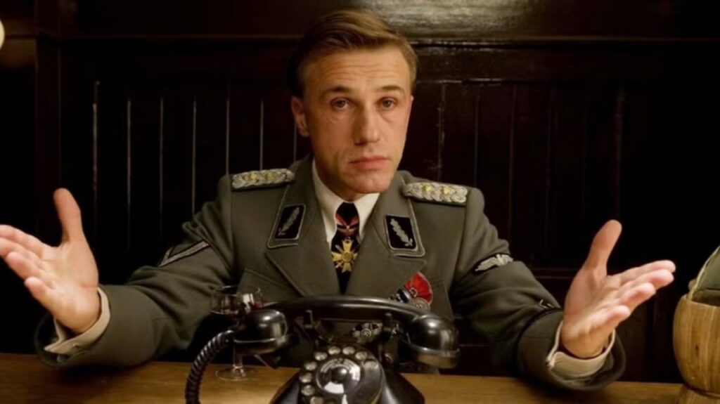 Hans Landa in Inglourious Basterds (Image: Universal Pictures)