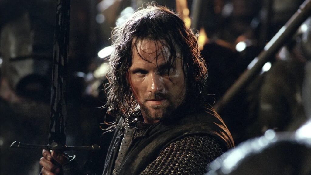 Viggo Mortensen as Aragorn in 'The Lord of the Rings' (Image: New Line Cinema)