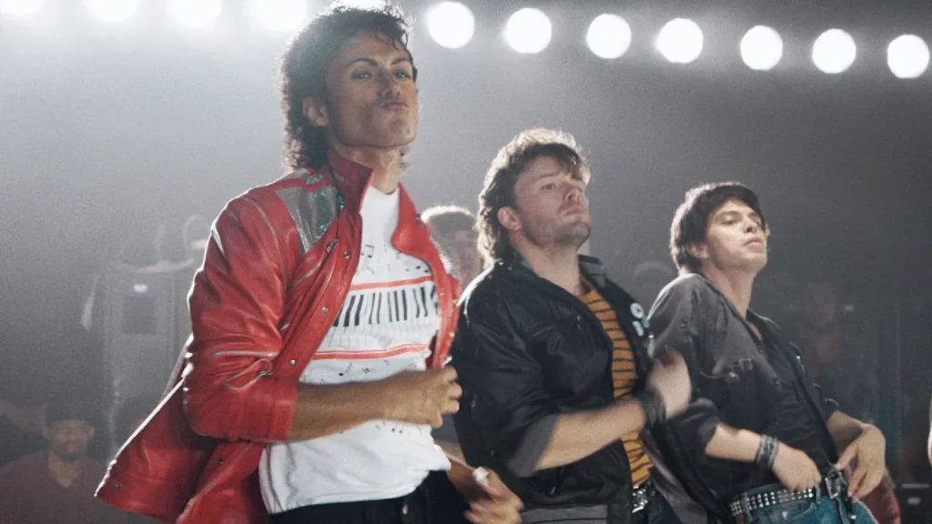 Jaafar Jackson as Michael Jackson (Image: Lionsgate)