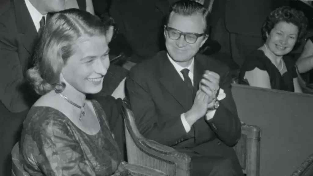 Ingrid Bergman and Lars Schmidt (Image: Media Storehouse)