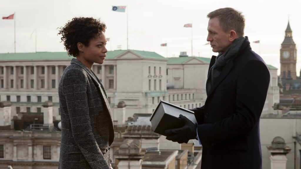 Naomi Harris and Daniel Craig in Skyfall (Image: Sony Pictures Releasing)