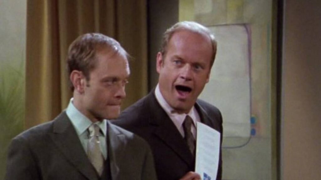 Frasier and Niles Crane in Frasier