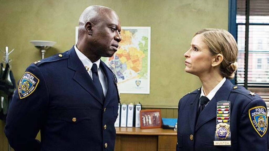 Holt and Wuntch in Brooklyn Nine-Nine