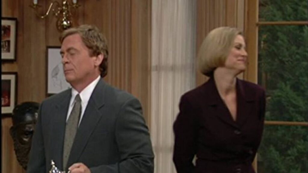 CC and Niles in The Nanny