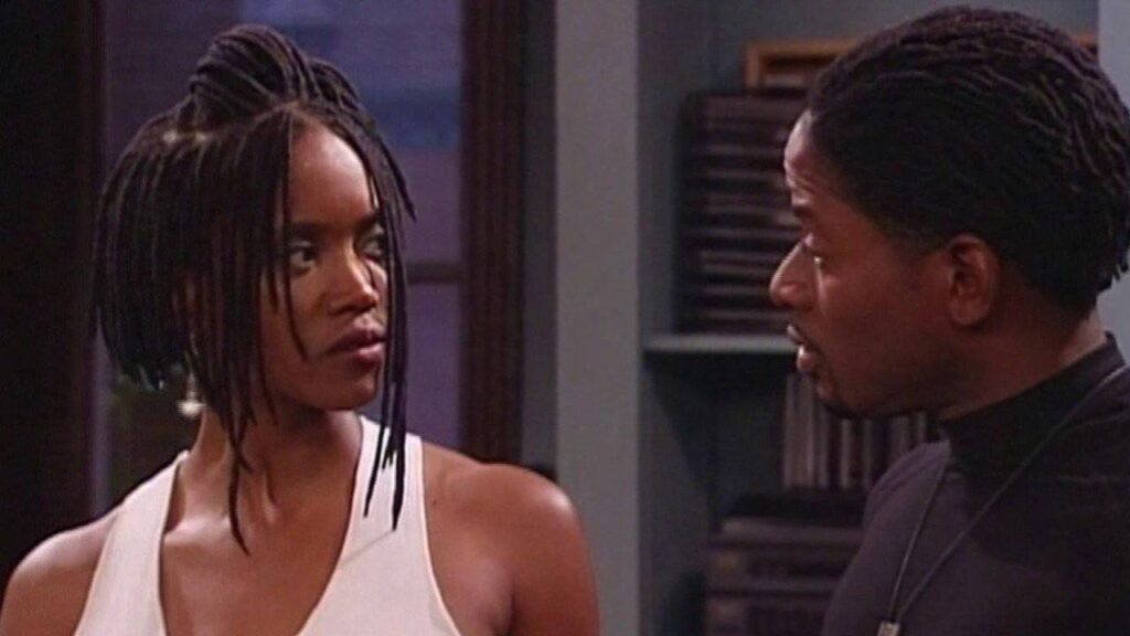Kyle and Maxine in Living Single