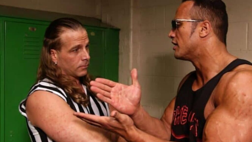 The Rock and HBK reportedly had some tensions backstage