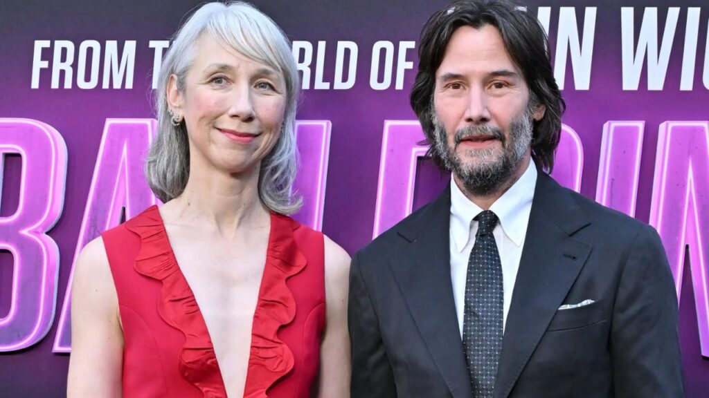 Keanu Reeves and Alexandra Grant